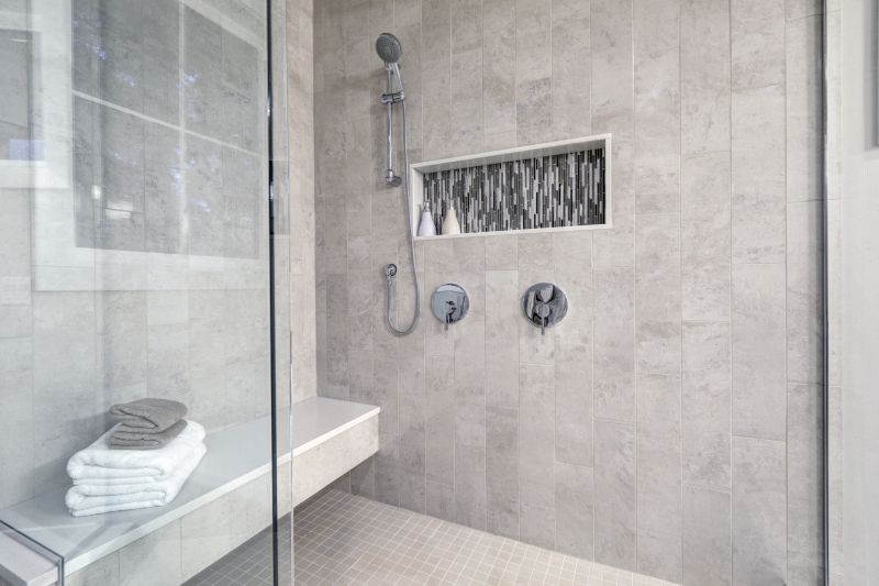 Custom Shower Niche and Seating